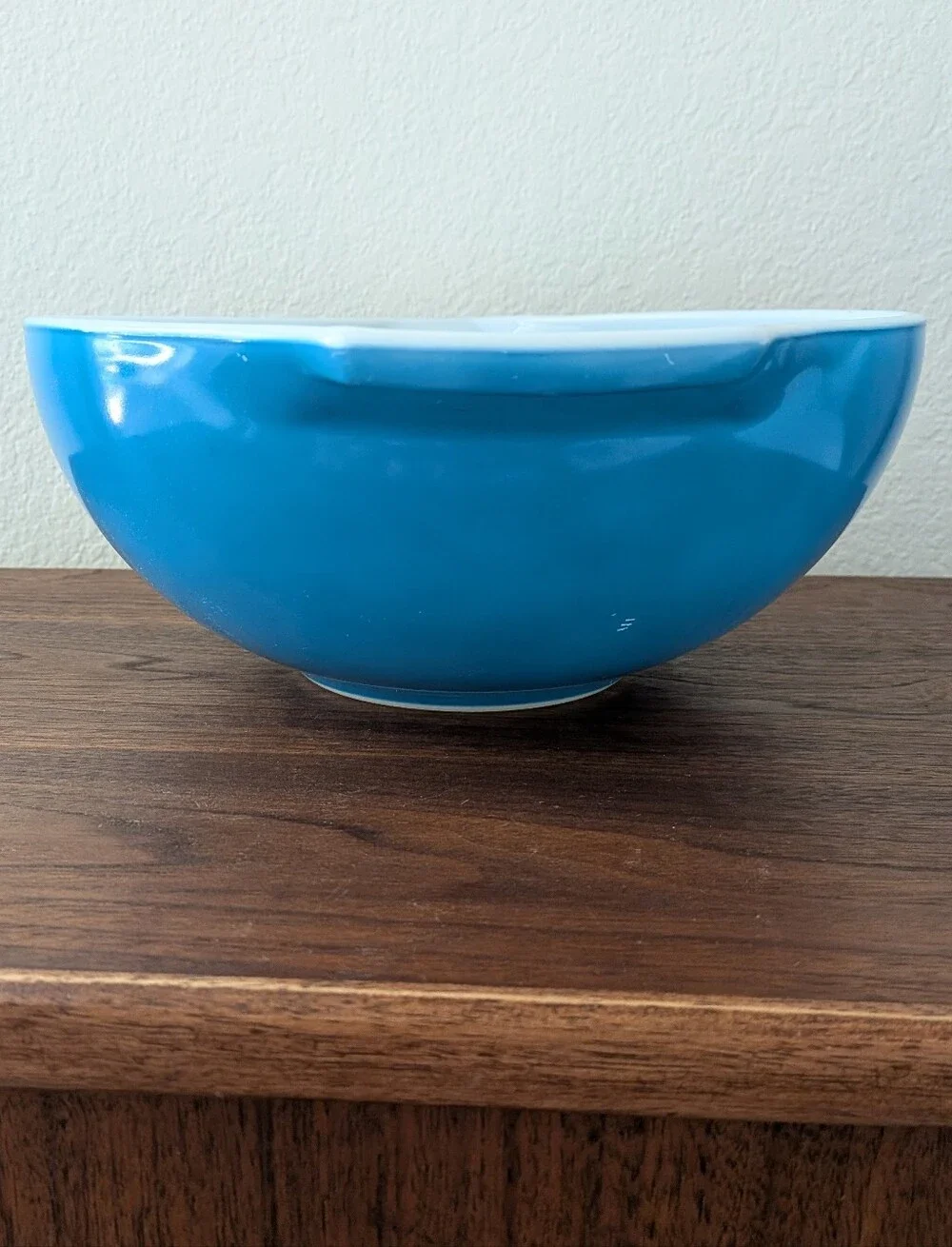 Pyrex Horizon Blue Cinderella Mixing Bowl 444 Qt Large Nesting Bowl